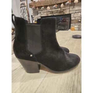 Rag & Bone Women's Black Suede Chelsea Ankle Boots Size 7.5